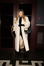 Load image into Gallery viewer, Sylvie Iconic Statement Fiber Coat in Ivory
