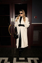 Load image into Gallery viewer, Sylvie Iconic Statement Fiber Coat in Ivory
