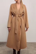 Load image into Gallery viewer, Marley Double Face Cashmere Wool Classic Overcoat in Camel