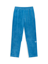 Load image into Gallery viewer, Lina Velour Track Pant- Baby Blue