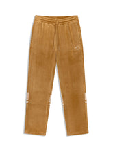 Load image into Gallery viewer, Damarindo Velour Track Pant- Bronze Brown