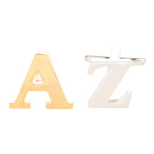 Load image into Gallery viewer, Vittorio Vico Plain Initial Cufflinks: A to Z