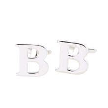 Load image into Gallery viewer, Vittorio Vico Plain Initial Cufflinks: A to Z