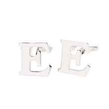 Load image into Gallery viewer, Vittorio Vico Plain Initial Cufflinks: A to Z