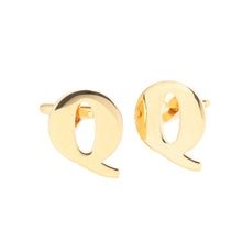 Load image into Gallery viewer, Vittorio Vico Plain Initial Cufflinks: A to Z