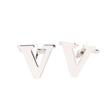 Load image into Gallery viewer, Vittorio Vico Plain Initial Cufflinks: A to Z