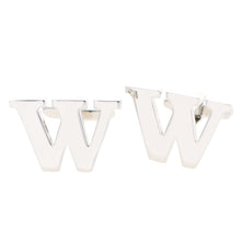 Load image into Gallery viewer, Vittorio Vico Plain Initial Cufflinks: A to Z