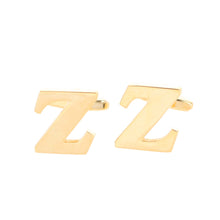 Load image into Gallery viewer, Vittorio Vico Plain Initial Cufflinks: A to Z