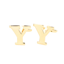 Load image into Gallery viewer, Vittorio Vico Plain Initial Cufflinks: A to Z