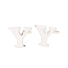Load image into Gallery viewer, Vittorio Vico Plain Initial Cufflinks: A to Z
