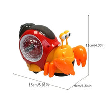 Load image into Gallery viewer, Interactive Escape Crawling Crab Baby Toy | With Music & Lights | 0-24 months - # BAGE81110023