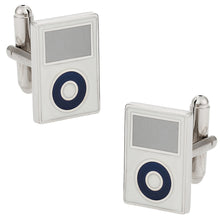 Load image into Gallery viewer, MP3 Cufflinks in White