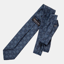 Load image into Gallery viewer, Trento - Silk Jacquard Tie - Blue