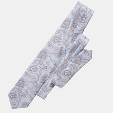Load image into Gallery viewer, Novara - Printed Silk Tie - Sky Blue