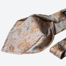 Load image into Gallery viewer, Medici - Printed Silk Tie - Dusty Blue