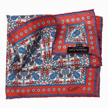 Load image into Gallery viewer, Nebbiolo - Silk Pocket Square - Red