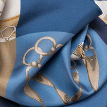 Load image into Gallery viewer, San Siro - Silk Neckerchief - Blue