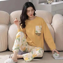 Load image into Gallery viewer, Maternity Pajama Set - # WOAA21710001-PRG
