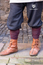 Load image into Gallery viewer, Rus Pants Ivar Herringbone Black/Grey