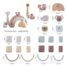 Load image into Gallery viewer, Toys Baby Wooden Constructor - # BAGE81110007