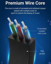 Load image into Gallery viewer, Jack 3.5mm Aux Cable 3.5mm Audio Cable Jack Headphones Speaker Cable Male Stereo Audio Cable Fabric Braided Compatible For Headphones Smartphone Car Stereos