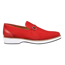 Load image into Gallery viewer, Jack Mens Leather Textile Casual Loafers