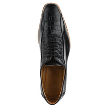 Load image into Gallery viewer, Jacob Small Croco Texture Casual Oxford Style Dress Shoes For Men