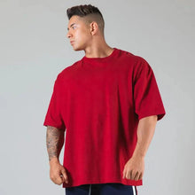 Load image into Gallery viewer, Enhance Your Gym Game with the JAPAN&UK Cotton Shirt!