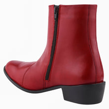 Load image into Gallery viewer, Jazzy Jackman Leather Ankle Length Boots for Men