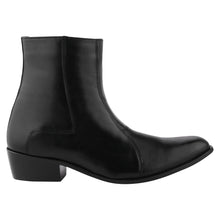 Load image into Gallery viewer, Jazzy Jackman Leather Ankle Length Boots for Men