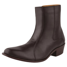 Load image into Gallery viewer, Jazzy Jackman Leather Ankle Length Boots for Men
