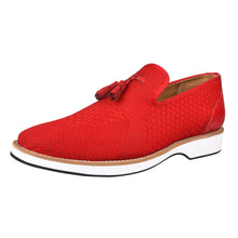 Load image into Gallery viewer, Jean Leather Textile Casual Loafers