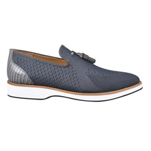 Load image into Gallery viewer, Jean Leather Textile Casual Loafers