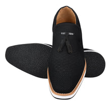 Load image into Gallery viewer, Jean Leather Textile Casual Loafers