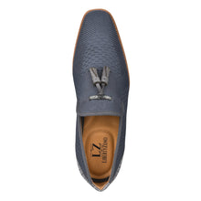Load image into Gallery viewer, Jean Leather Textile Casual Loafers