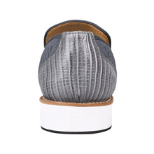 Load image into Gallery viewer, Jean Leather Textile Casual Loafers