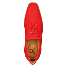 Load image into Gallery viewer, Jean Leather Textile Casual Loafers