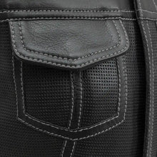 Load image into Gallery viewer, Jessica Perforated Women's Motorcycle Leather Vest