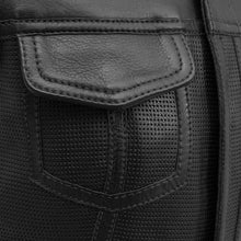 Load image into Gallery viewer, Jessica Perforated Women's Motorcycle Leather Vest