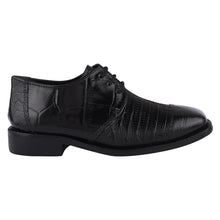 Load image into Gallery viewer, Joseph Black Leather Oxford Style Dress Shoes for Kids