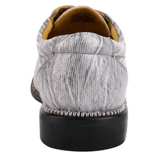 Load image into Gallery viewer, Jostin Genuine Leather Lizard Print Oxford Style Dress Shoes For Men