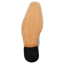 Load image into Gallery viewer, Jostin Genuine Leather Lizard Print Oxford Style Dress Shoes For Men