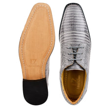 Load image into Gallery viewer, Jostin Genuine Leather Lizard Print Oxford Style Dress Shoes For Men