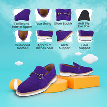 Load image into Gallery viewer, Joyce Textile Eva sole Style with Buckle Loafers for kids