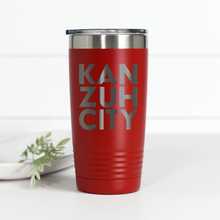 Load image into Gallery viewer, Kan Zuh City 20 oz Engraved Tumbler