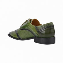 Load image into Gallery viewer, Kazma Leather Oxford Style Lace Up Dress Shoes