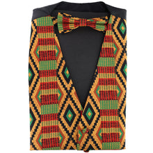 Load image into Gallery viewer, Vittorio Farina Kente Vest & Bow Tie