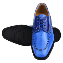 Load image into Gallery viewer, Kevin Leather Oxford Style Lace Up Dress Shoes