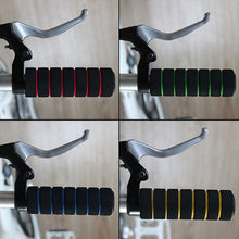 Load image into Gallery viewer, Kids Bike Bicycle Tricycle Scooter Rubber Grip Handle Handlebar Grips Anti-skid Colorful Grips Mountain Bike Grips Sponge Bike Soft Handle Grips Suitable For Road Bikes Mountain And Kids Bikes
