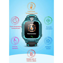 Load image into Gallery viewer, Kids Smart Watch Phone Call Thermometer Wristwatch GPS Locator Kids Smartwatch With Call Games Video Recorder Music Alarm Flashlight Touch Screen Smart Watch For Kids